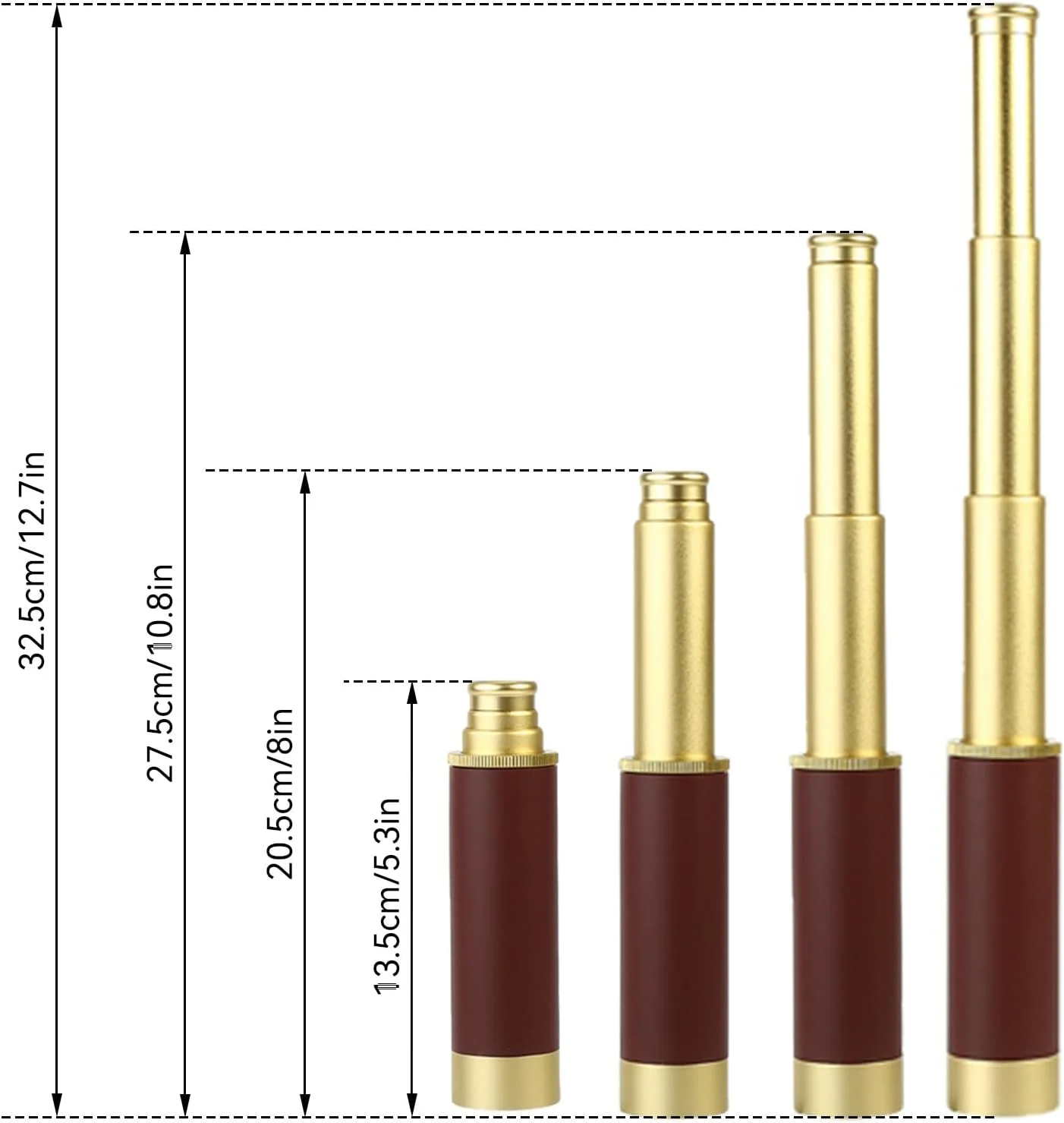 تلسکوپ دزدان دریایی، تلسکوپ تک چشمی زومدار 25 در 30، تلسکوپ قدیمی قابل حمل و تاشو دستی برنجی برای تماشای پرندگان تلسکوپ دزدان دریایی، تلسکوپ تک چشمی زومدار 25 در 30، تلسکوپ قدیمی قابل حمل و تاشو دستی برنجی برای تماشای پرندگان