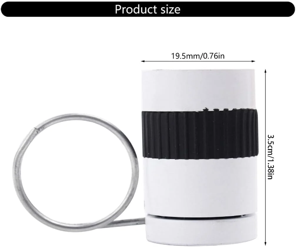 تلسکوپ انگشتی سگکی، تلسکوپ تک چشمی مینیاتوری قابل حمل و ضد آب