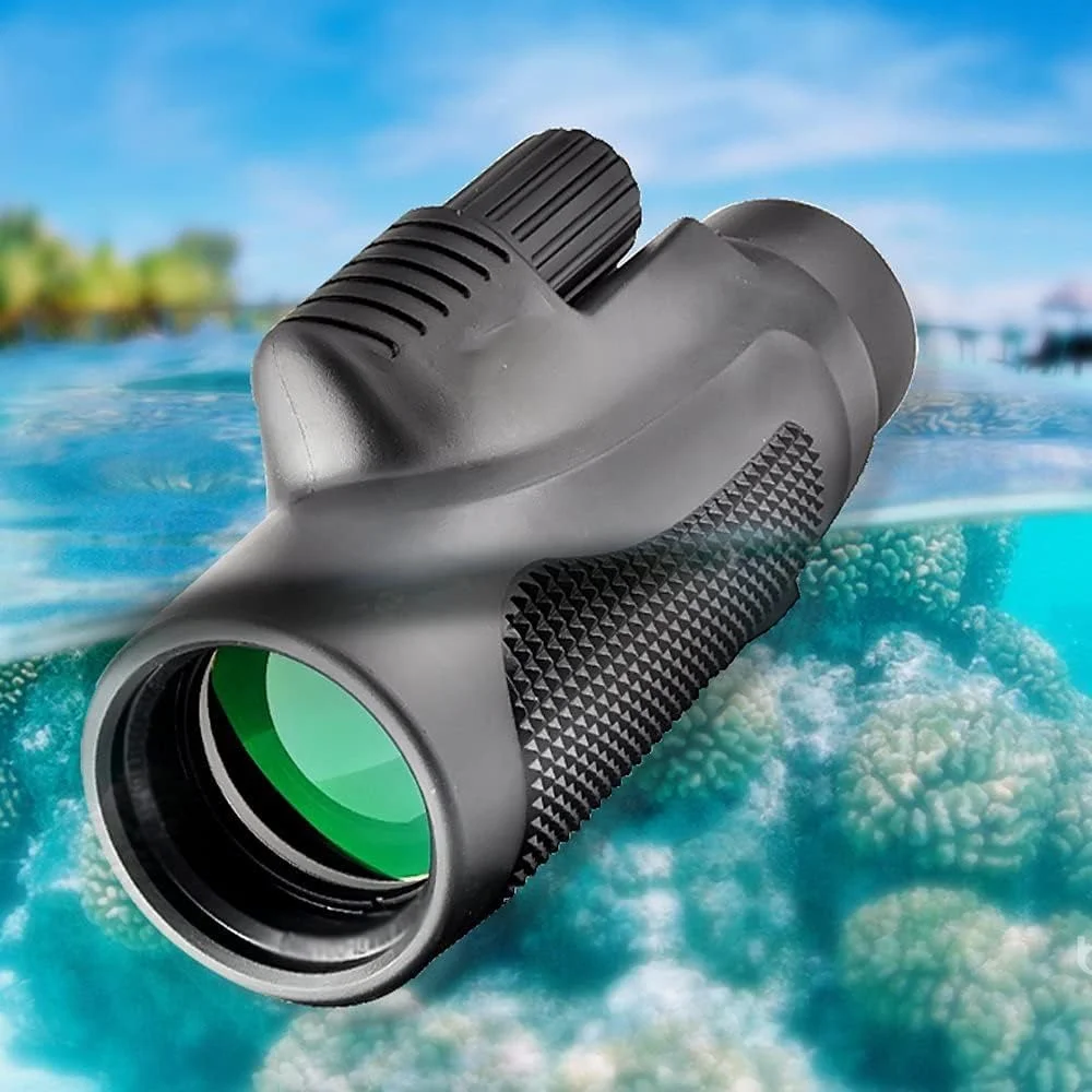 تلسکوپ تک چشمی 12X50 با زوم سوپر تله فوتو، چشمی با نگهدارنده تلفن هوشمند، منشور برای بزرگسالان، هدیه، تماشای پرندگان، شکار، کمپینگ