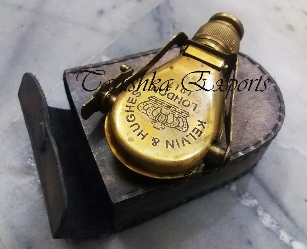 تک چشمی برنجی دریایی - تک چشمی به سبک قدیمی کلوین و هیوز لندن 1917