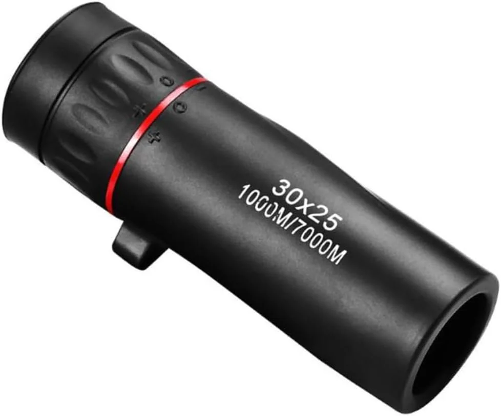 تلسکوپ تک چشمی قابل حمل 30x25 HD حرفه ای زوم دید اپتیکال شب برد بزرگ
