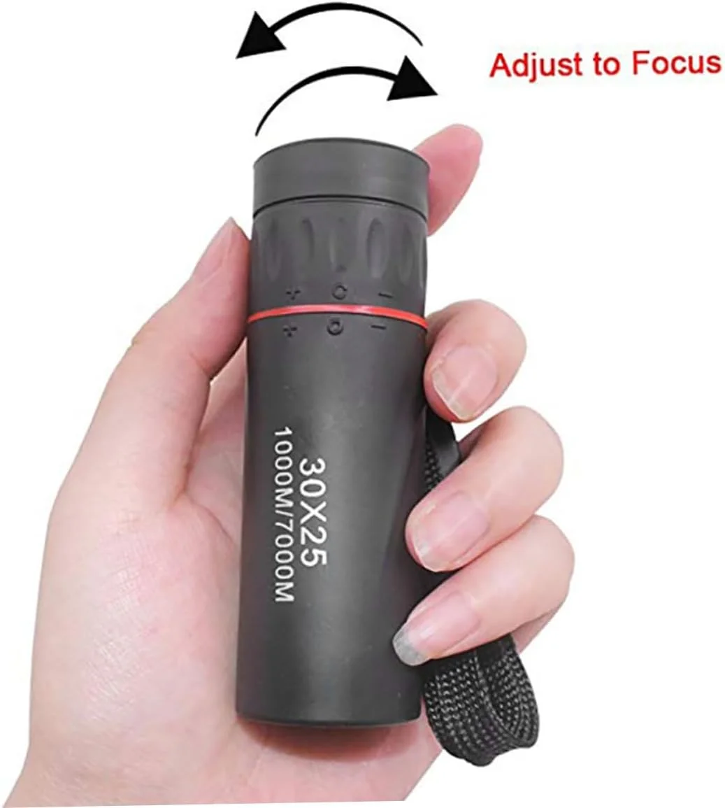 تلسکوپ تک چشمی قابل حمل 30x25 HD حرفه ای زوم دید اپتیکال شب برد بزرگ