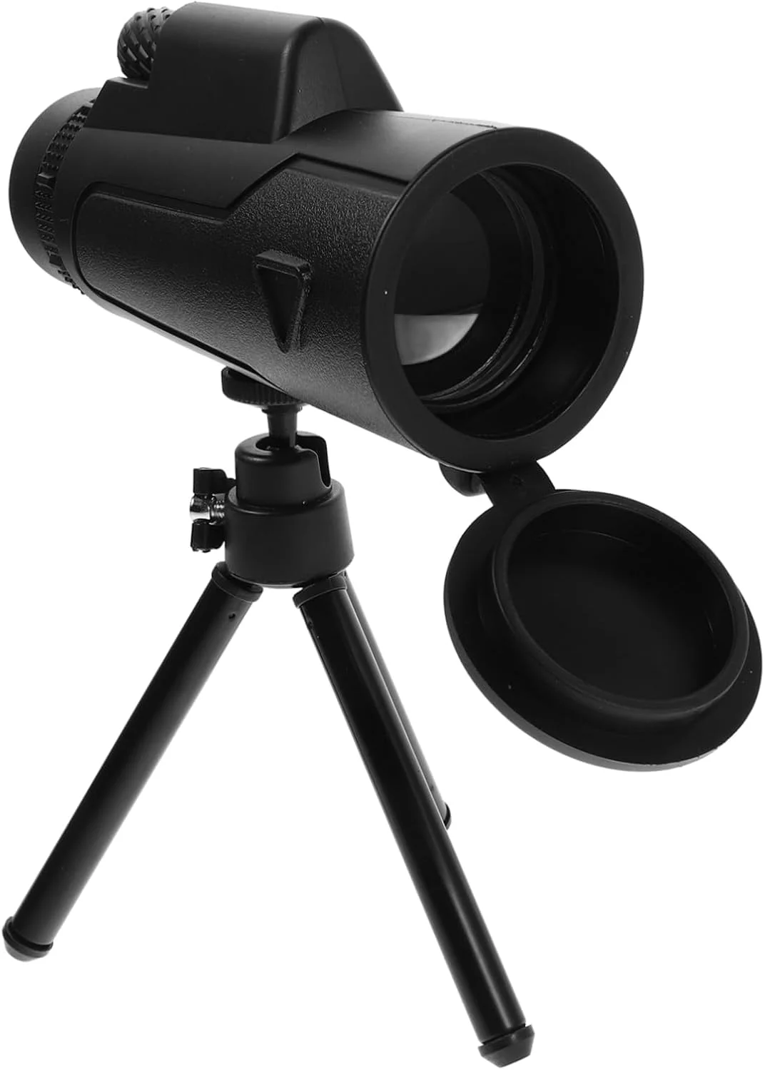 تلسکوپ تک چشمی پرقدرت NUOBESTY، مناسب برای تماشای پرندگان و فعالیت های خارج از منزل، سبک و قابل حمل، به همراه آداپتور تلفن هوشمند و سه پایه برای کمپینگ و پیاده روی، یک ست