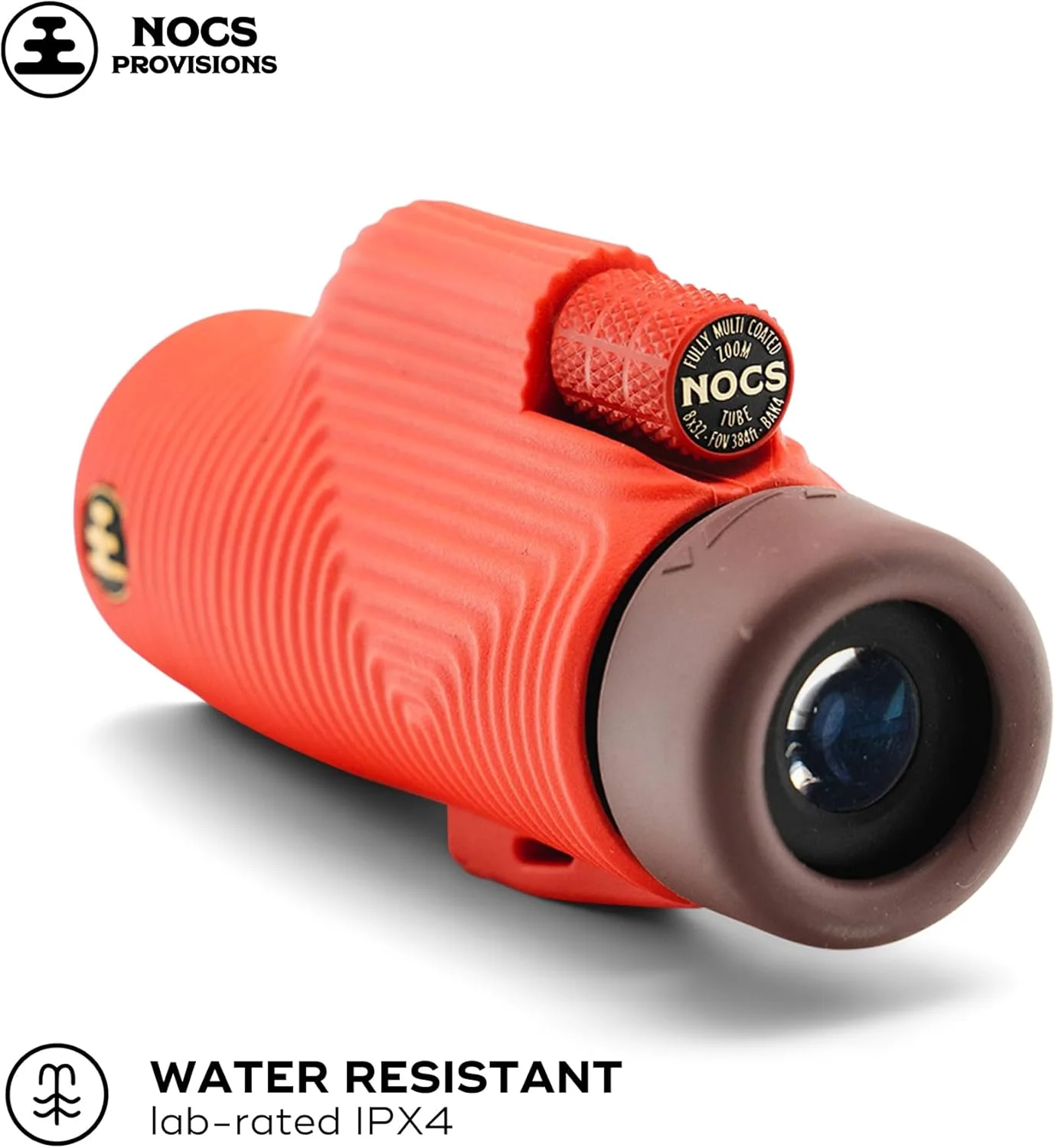 تلسکوپ تک چشمی Nocs Provisions Zoom Tube 8x32 | سبک وزن، جمع و جور، بزرگنمایی 8 برابر، میدان دید گسترده برای تماشای پرندگان، شکار، پیاده روی، کمپینگ و سایر فعالیت های فضای باز - قرمز تلسکوپ تک چشمی Nocs Provisions Zoom Tube 8x32 | سبک وزن، جمع و جور، بزرگنمایی 8 برابر، میدان دید گسترده برای تماشای پرندگان، شکار، پیاده روی، کمپینگ و سایر فعالیت های فضای باز - قرمز