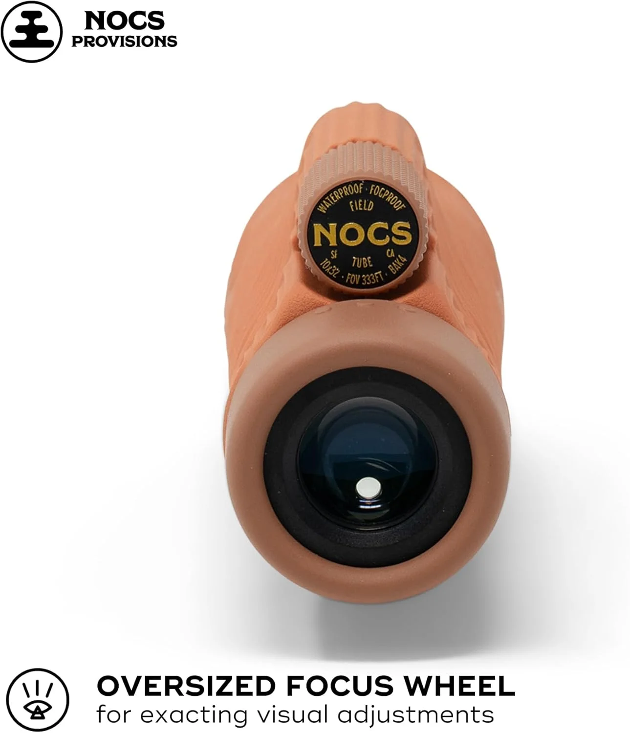 تک چشمی ضدآب Nocs Provisions Field Tube 10x32، تلسکوپ با بزرگنمایی 10 برابر، منشور Bak4، میدان دید گسترده برای تماشای پرندگان، کوله گردی و تماشای حیات وحش - قهوه ای Paydirt تک چشمی ضدآب Nocs Provisions Field Tube 10x32، تلسکوپ با بزرگنمایی 10 برابر، منشور Bak4، میدان دید گسترده برای تماشای پرندگان، کوله گردی و تماشای حیات وحش - قهوه ای Paydirt