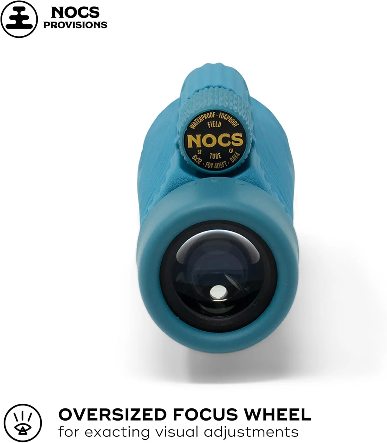 تک چشمی ضدآب Nocs Provisions Field Tube 8x32، تلسکوپ با بزرگنمایی 8 برابر، منشور Bak4، میدان دید گسترده برای تماشای پرندگان، کوله گردی و تماشای حیات وحش - آبی کورسیکایی تک چشمی ضدآب Nocs Provisions Field Tube 8x32، تلسکوپ با بزرگنمایی 8 برابر، منشور Bak4، میدان دید گسترده برای تماشای پرندگان، کوله گردی و تماشای حیات وحش - آبی کورسیکایی