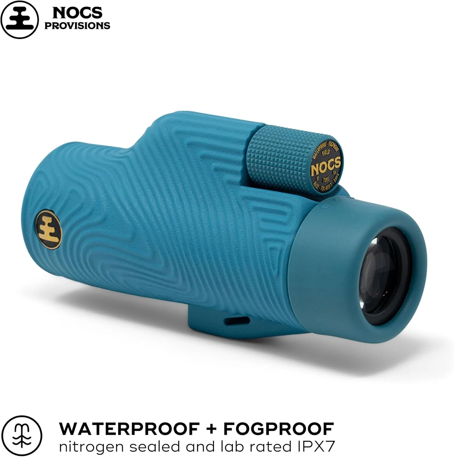 تک چشمی ضدآب Nocs Provisions Field Tube 8x32، تلسکوپ با بزرگنمایی 8 برابر، منشور Bak4، میدان دید گسترده برای تماشای پرندگان، کوله گردی و تماشای حیات وحش - آبی کورسیکایی تک چشمی ضدآب Nocs Provisions Field Tube 8x32، تلسکوپ با بزرگنمایی 8 برابر، منشور Bak4، میدان دید گسترده برای تماشای پرندگان، کوله گردی و تماشای حیات وحش - آبی کورسیکایی