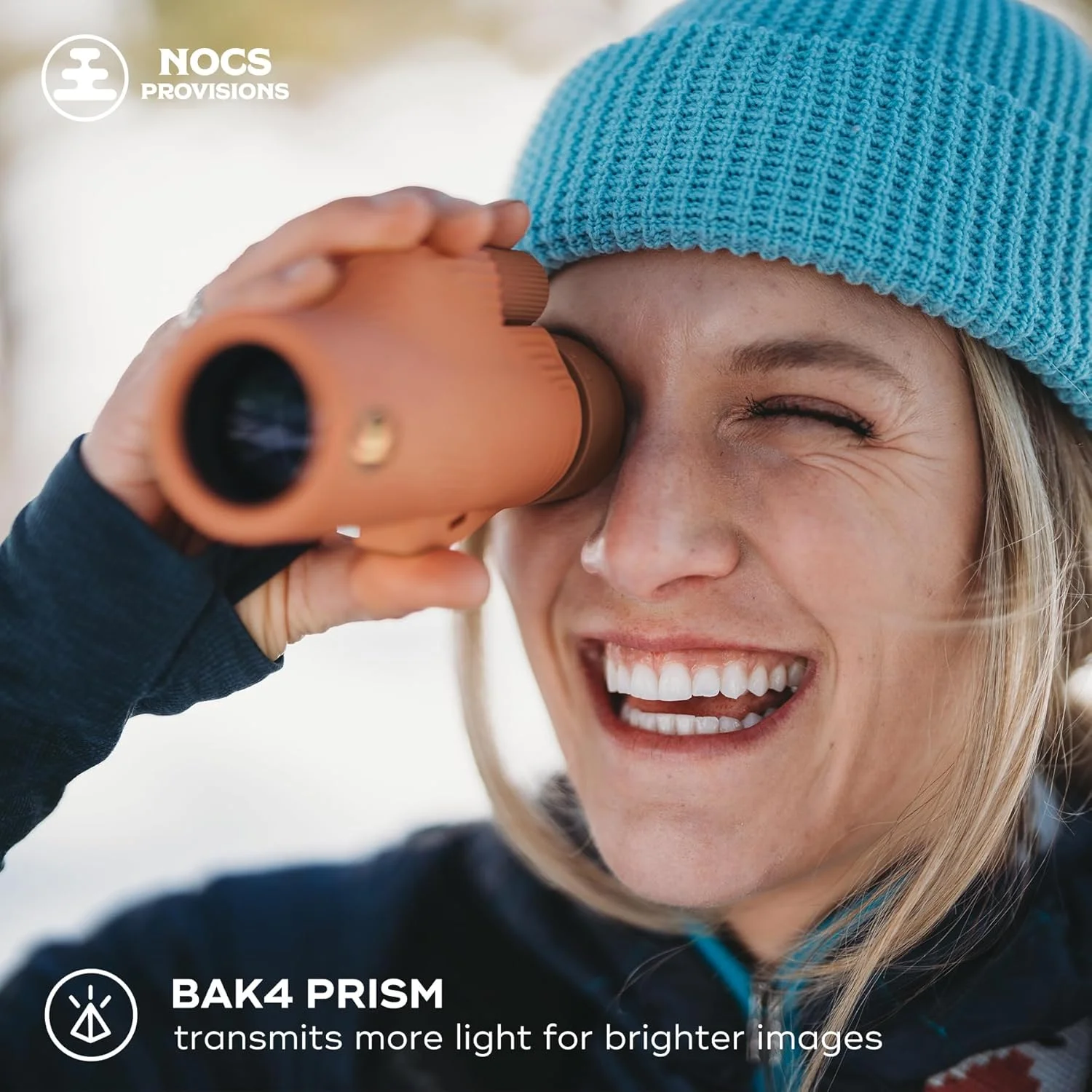 تک چشمی ضدآب Nocs Provisions Field Tube 10x32، تلسکوپ با بزرگنمایی 10 برابر، منشور Bak4، میدان دید گسترده برای تماشای پرندگان، کوله گردی و تماشای حیات وحش - قهوه ای Paydirt تک چشمی ضدآب Nocs Provisions Field Tube 10x32، تلسکوپ با بزرگنمایی 10 برابر، منشور Bak4، میدان دید گسترده برای تماشای پرندگان، کوله گردی و تماشای حیات وحش - قهوه ای Paydirt