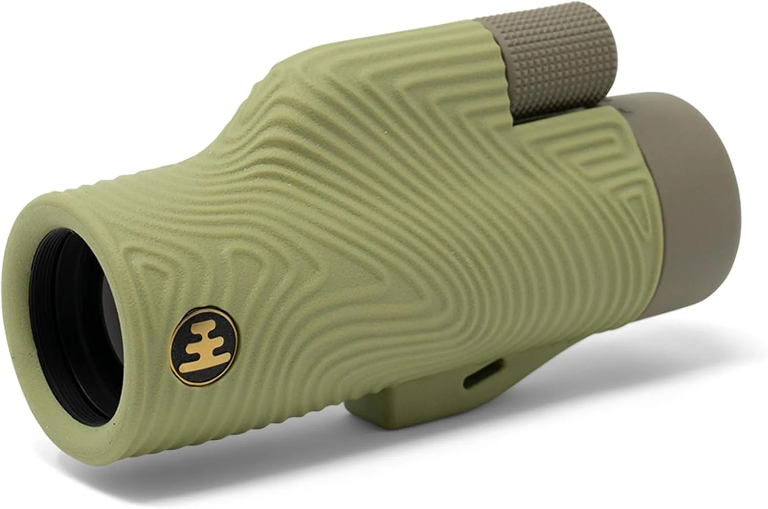 تک چشمی ضد آب Nocs Provisions Field Tube 10x32، تلسکوپ با بزرگنمایی 10 برابر، منشور Bak4، میدان دید گسترده برای تماشای پرندگان، کوله گردی و تماشای حیات وحش - سبز پندروسا