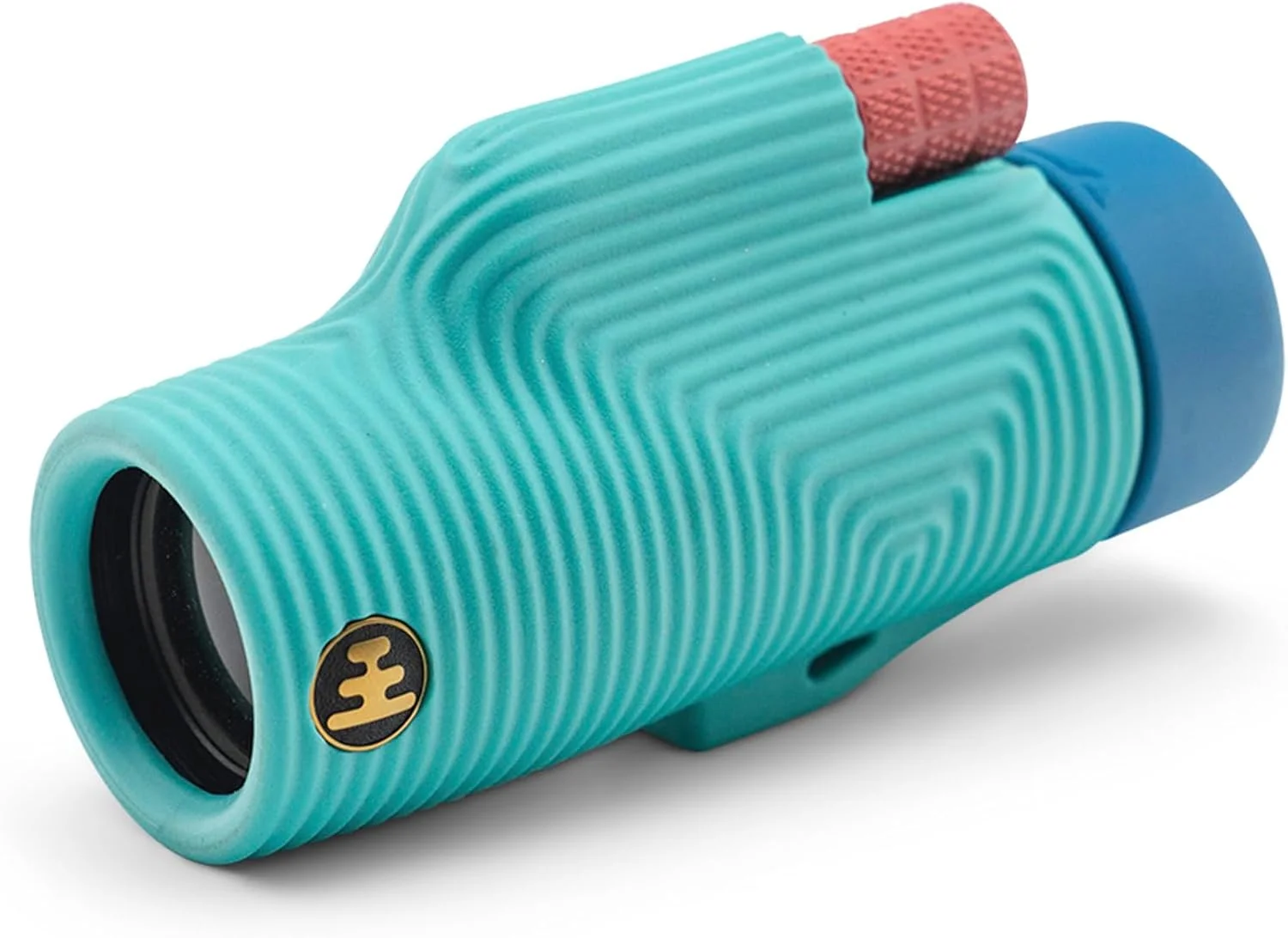 تک چشمی Nocs Provisions Zoom Tube 8x32، تلسکوپ با بزرگنمایی 8 برابر، منشور Bak4، میدان دید گسترده برای تماشای پرندگان، کوله گردی و تماشای حیات وحش - آبی تاهیتی