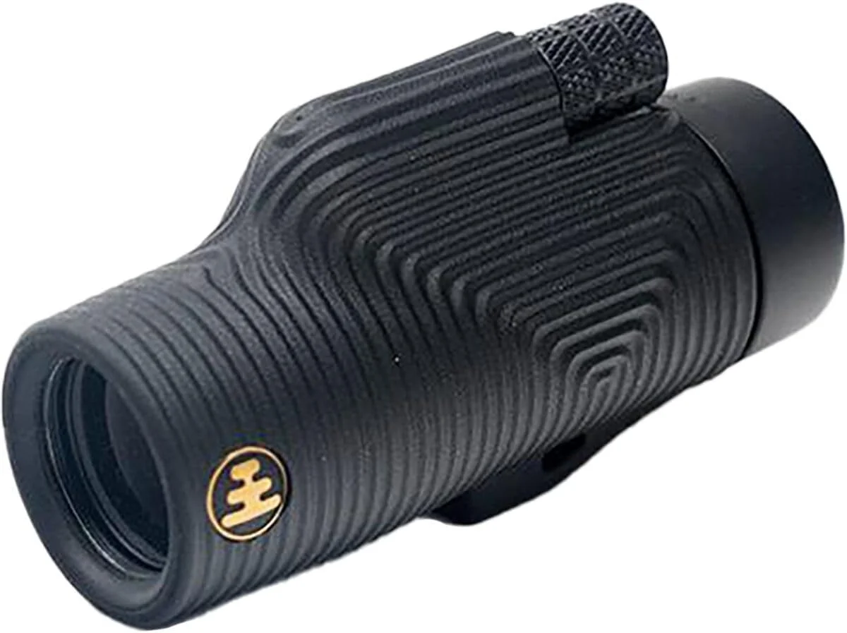 تلسکوپ تک چشمی Nocs Provisions Zoom Tube 8x32 | سبک، جمع و جور، بزرگنمایی 8 برابر، میدان دید گسترده برای تماشای پرندگان، شکار، پیاده روی، کمپینگ و سایر فعالیت های فضای باز - Tar Pit