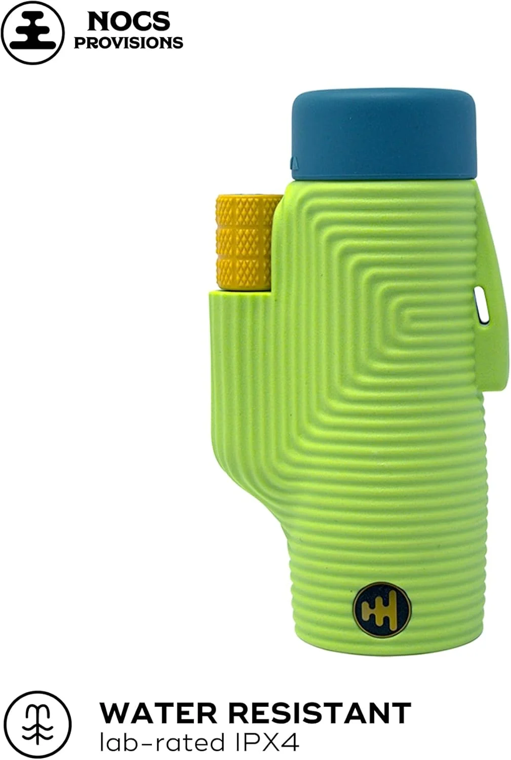 تک چشمی Nocs Provisions Zoom Tube 8x32، تلسکوپ با بزرگنمایی 8 برابر، منشور Bak4، میدان دید گسترده برای تماشای پرندگان، کوله گردی و تماشای حیات وحش - سبز لیمویی