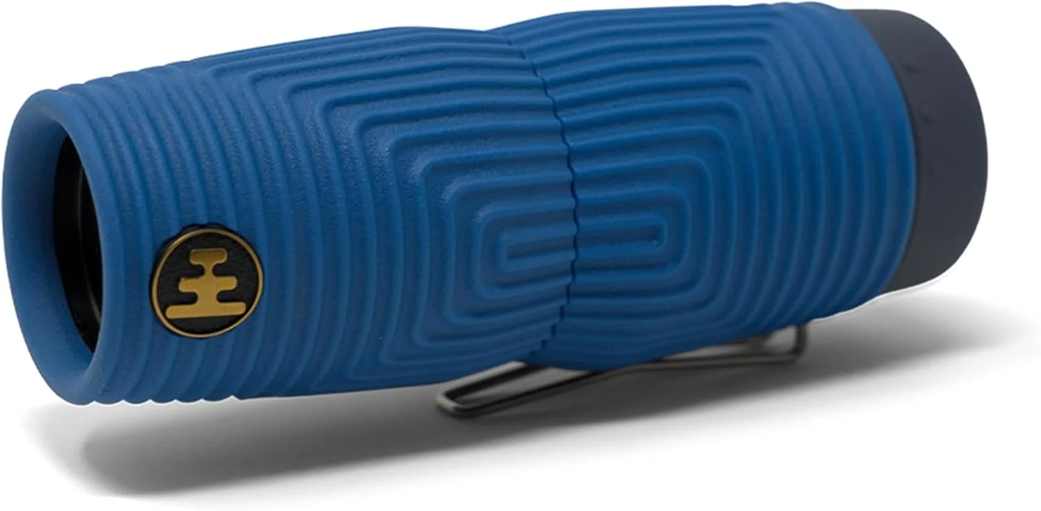 تک چشمی ضدآب Nocs Provisions Zero Tube 10x25 ED Glass - مقاوم، ضد ضربه و ضد مه برای بزرگسالان و کودکان، مناسب برای تماشای پرندگان، شکار و مسافرت - آبی الترامارین