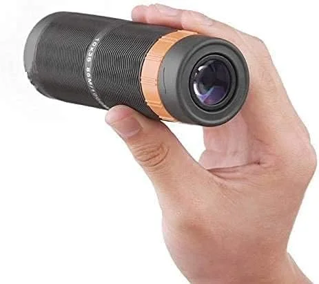 تلسکوپ تک چشمی - 10x36 ضدآب با منشور BAK4 FMC شفاف برای تماشای پرندگان، کمپینگ، پیاده روی و کنسرت تلسکوپ تک چشمی - 10x36 ضدآب با منشور BAK4 FMC شفاف برای تماشای پرندگان، کمپینگ، پیاده روی و کنسرت