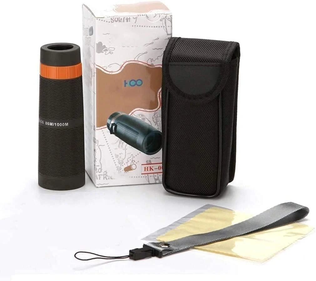 تلسکوپ تک چشمی - 10x36 ضدآب با منشور BAK4 FMC شفاف برای تماشای پرندگان، کمپینگ، پیاده روی و کنسرت تلسکوپ تک چشمی - 10x36 ضدآب با منشور BAK4 FMC شفاف برای تماشای پرندگان، کمپینگ، پیاده روی و کنسرت