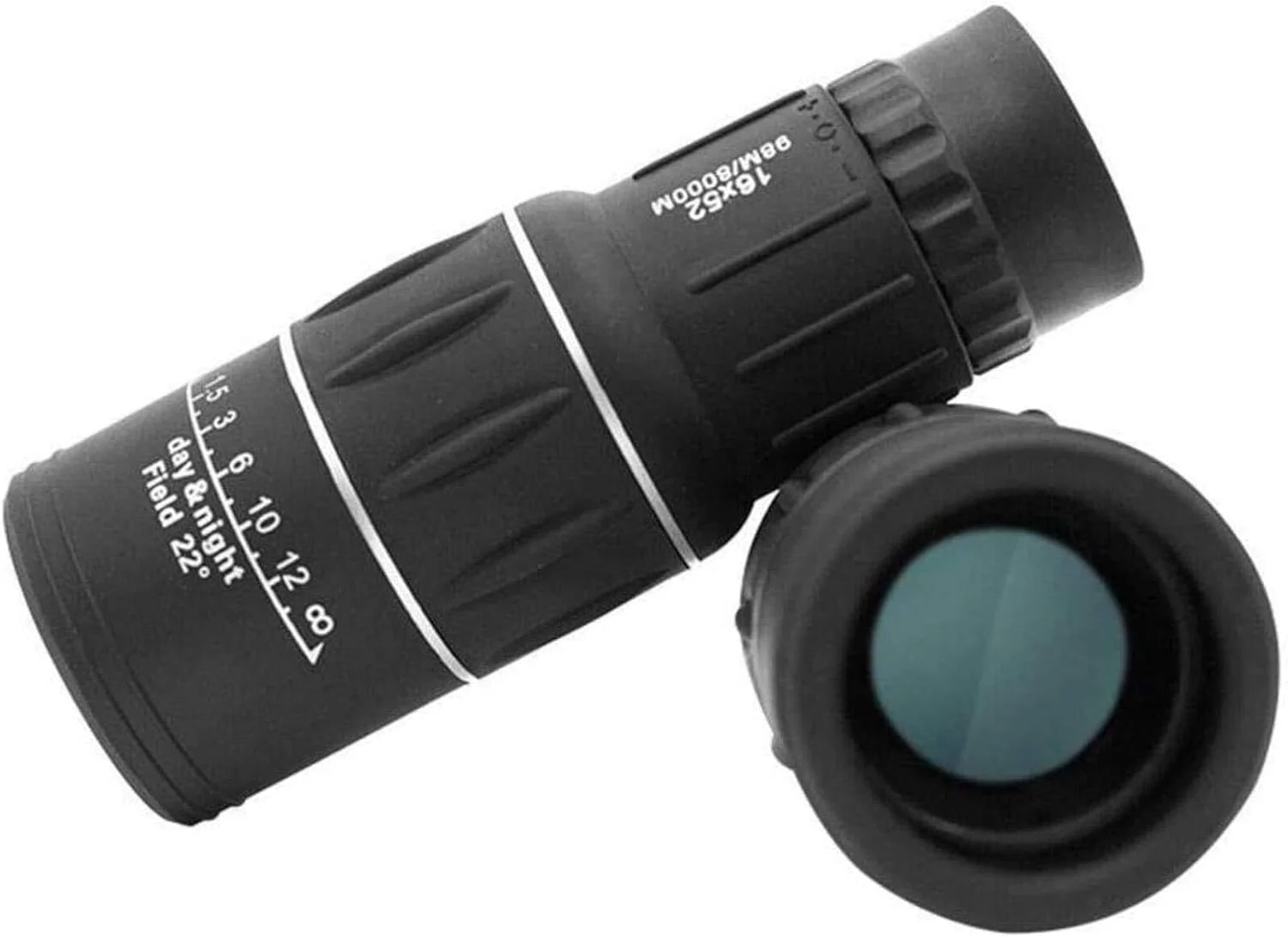 تلسکوپ تک چشمی 16x52 با منشور HD، ضد آب و ضد مه، شامل قطب نما، گیره تلفن هوشمند و سه پایه، محدوده زوم قابل حمل برای تماشای پرندگان، کمپینگ و استفاده در فضای باز تلسکوپ تک چشمی 16x52 با منشور HD، ضد آب و ضد مه، شامل قطب نما، گیره تلفن هوشمند و سه پایه، محدوده زوم قابل حمل برای تماشای پرندگان، کمپینگ و استفاده در فضای باز