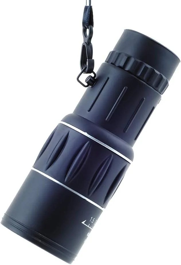 تلسکوپ تک چشمی 16X52 با قابلیت فوکوس دوگانه، قابل حمل، مناسب برای کودکان، ماهیگیری، شکار، کمپینگ و تماشای پرندگان