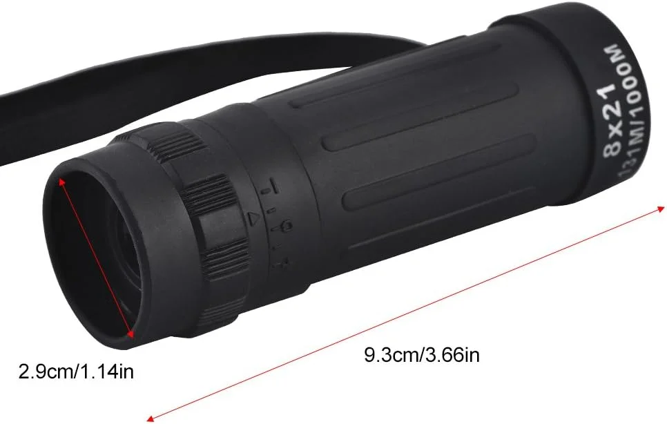 تلسکوپ تک چشمی Joyzan، تلسکوپ دستی زاویه باز 8X، مناسب برای تماشای حیات وحش، تک چشمی فشرده HD برای علاقه مندان به فضای باز، تماشاگران پرندگان، کوهنوردان، شکارچیان، طرفداران ورزش و مسافران