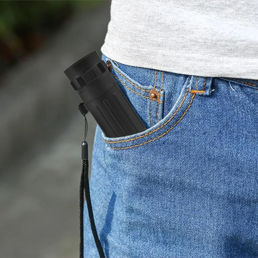 تلسکوپ تک چشمی Joyzan، تلسکوپ دستی زاویه باز 8X، مناسب برای تماشای حیات وحش، تک چشمی فشرده HD برای علاقه مندان به فضای باز، تماشاگران پرندگان، کوهنوردان، شکارچیان، طرفداران ورزش و مسافران