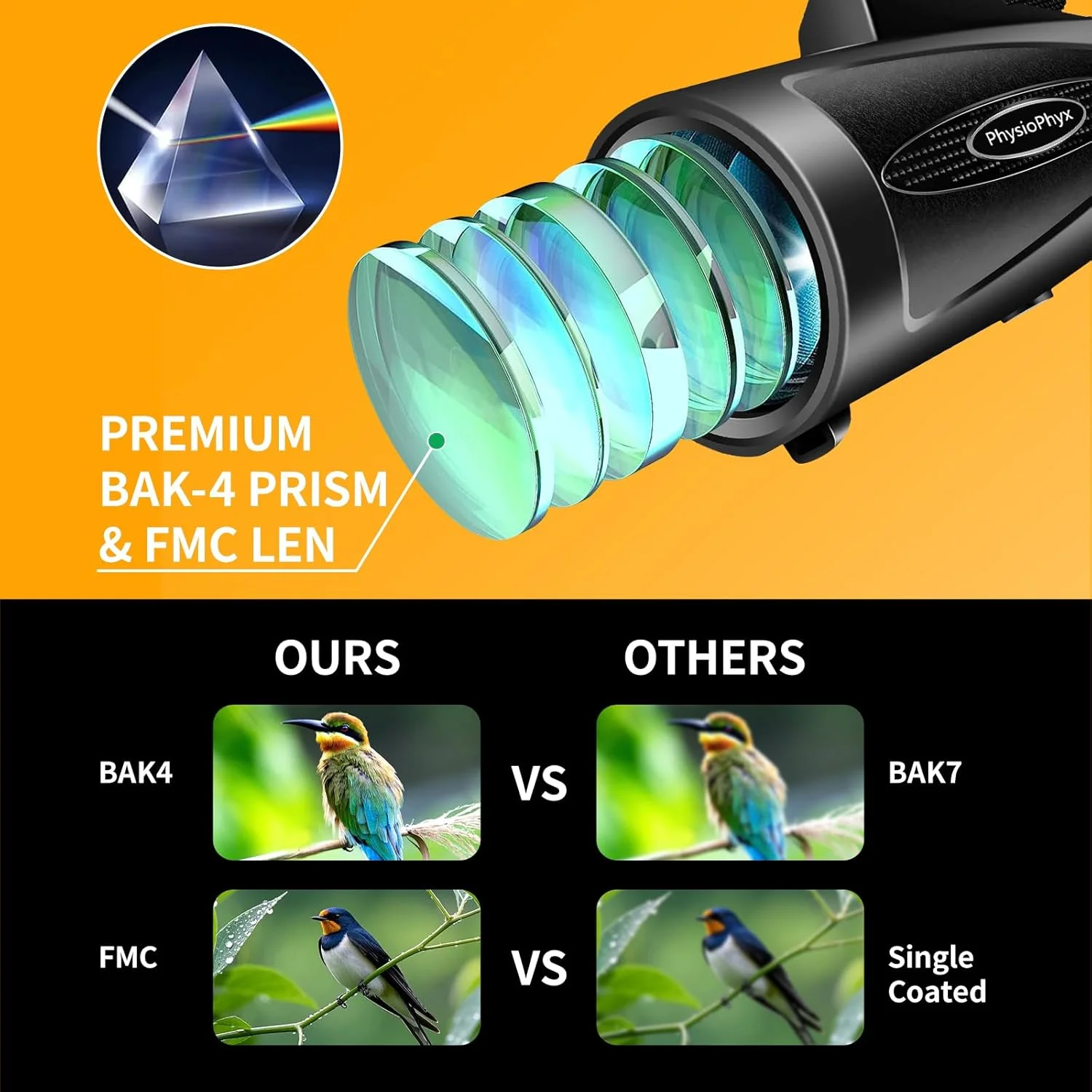 تلسکوپ تک چشمی 80x100 HD به همراه سه پایه و آداپتور تلفن همراه، مناسب برای تماشای پرندگان، رصد ستارگان، کمپینگ، پیاده روی، شکار، حیات وحش و مسافرت - مشکی تلسکوپ تک چشمی 80x100 HD به همراه سه پایه و آداپتور تلفن همراه، مناسب برای تماشای پرندگان، رصد ستارگان، کمپینگ، پیاده روی، شکار، حیات وحش و مسافرت - مشکی