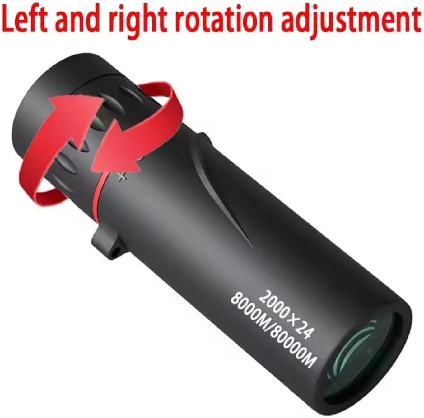 تلسکوپ تک چشمی فشرده با قدرت بالا، بزرگنمایی 8 برابر، تک لوله قابل حمل برای پیاده روی، تماشای پرندگان، رصد ستارگان و ماجراجویی در فضای باز تلسکوپ تک چشمی فشرده با قدرت بالا، بزرگنمایی 8 برابر، تک لوله قابل حمل برای پیاده روی، تماشای پرندگان، رصد ستارگان و ماجراجویی در فضای باز