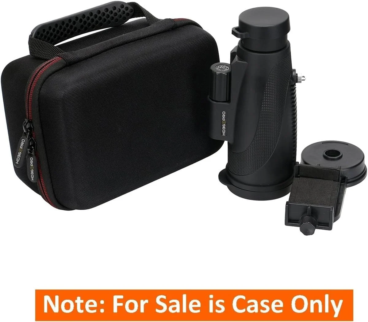 کیف حمل سخت سازگار با Gosky 12X55، Titan 12X50، Pankoo 12X50، 40X60، PhysioPhyx 80x100، Viajero 12x55 تلسکوپ تک چشمی با وضوح بالا (فقط کیف)