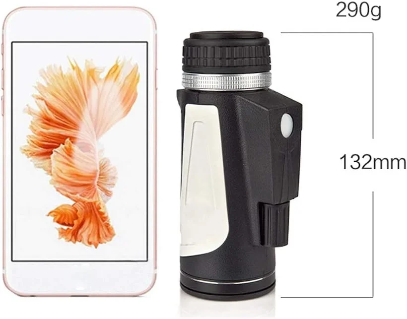 تلسکوپ تک چشمی دستی 7x35 HD با بزرگنمایی بالا، قطب نما، اندازه گیری فاصله مختصات، تلسکوپ موبایل قابل حمل (اندازه: B)