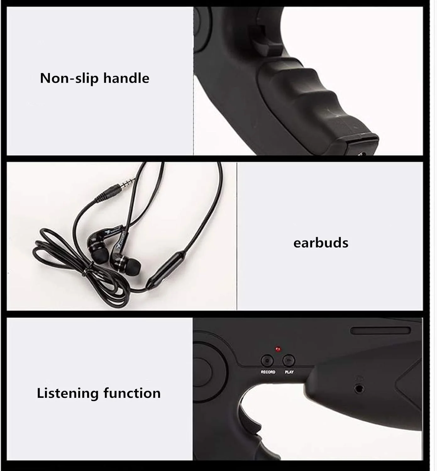 تلسکوپ تک چشمی 8X ابزار مشاهده پرندگان تلسکوپ با کیفیت بالا با هدفون جمع کننده صدا برای سفر ساحلی و تماشای پرندگان تلسکوپ تک چشمی 8X ابزار مشاهده پرندگان تلسکوپ با کیفیت بالا با هدفون جمع کننده صدا برای سفر ساحلی و تماشای پرندگان