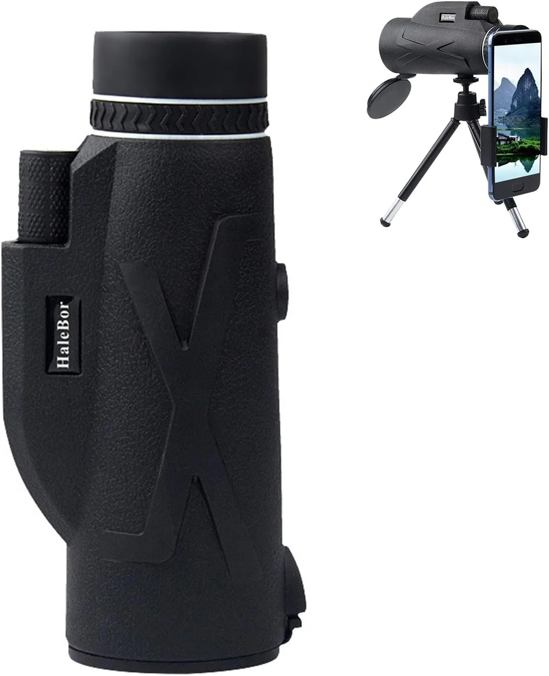 تک چشمی با پایه نگهدارنده گوشی و سه پایه، تک چشمی عکاسی تلفن همراه برای تماشای پرندگان و پیاده روی