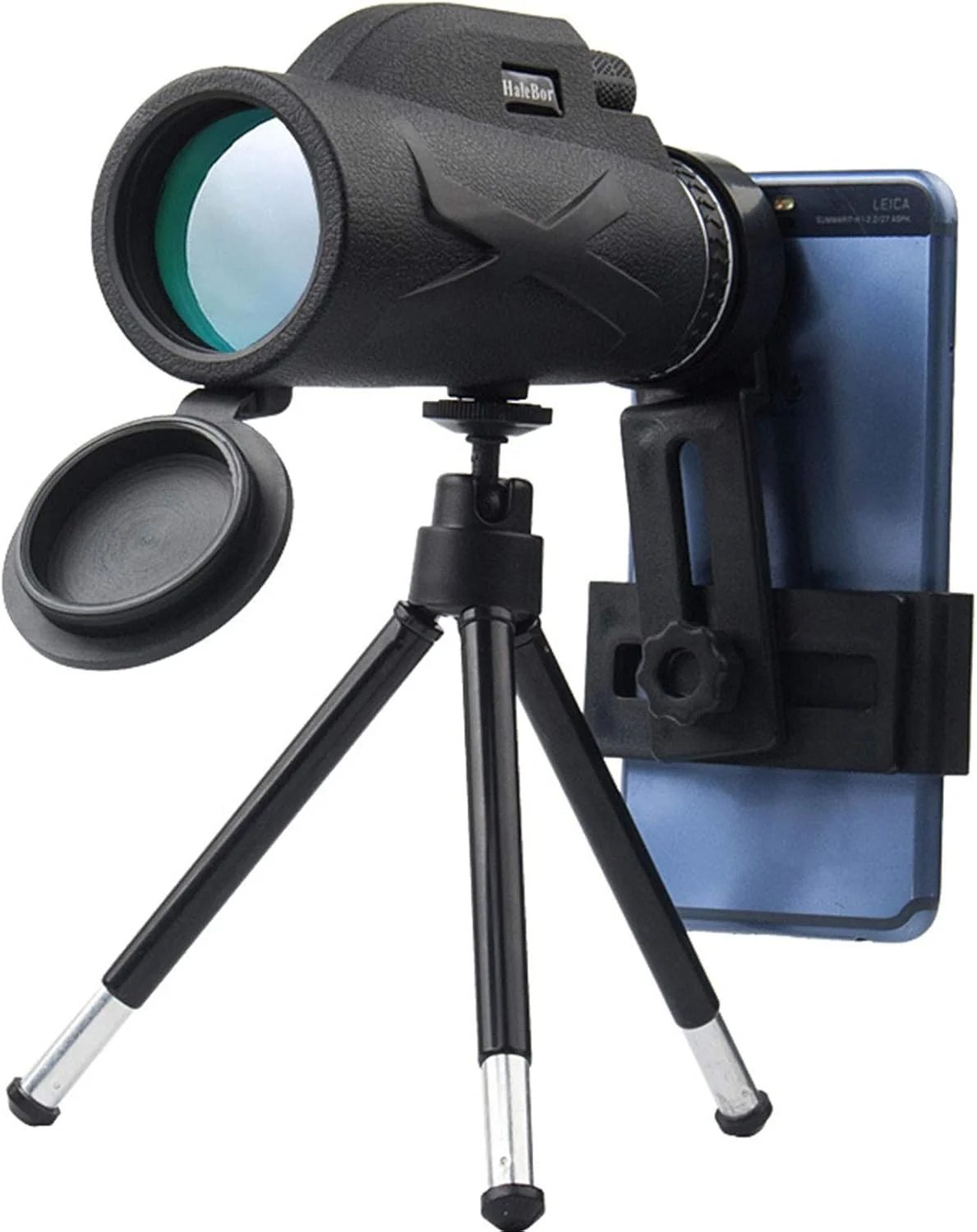 تک چشمی با پایه نگهدارنده گوشی و سه پایه، تک چشمی عکاسی تلفن همراه برای تماشای پرندگان و پیاده روی