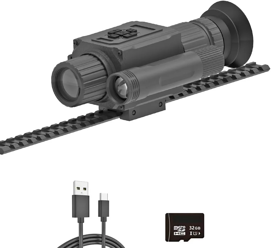 دوربین تک چشمی دیجیتال دید در روز و شب NK008 1080P با تلسکوپ دیجیتال مادون قرمز 940 نانومتری برای کمپینگ و مشاهده (NK008-50-IR940)