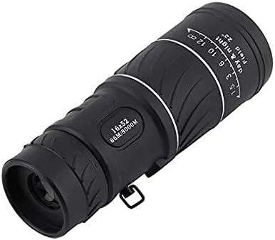 تلسکوپ تک چشمی 16x52 HD مناسب فضای باز، تلسکوپ دیدبانی، مناسب برای تماشای پرندگان وحشی، شکار، کمپینگ، مسافرت