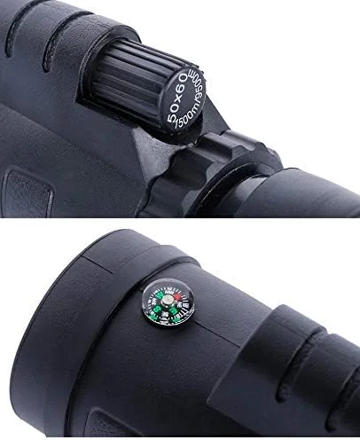 تلسکوپ تک لوله ای دوگانه متمرکز کننده 50x60 دوربین تلفن همراه HD مینی مناسب تماشا پرندگان در فضای باز، پیاده روی، کمپینگ، مسافرت