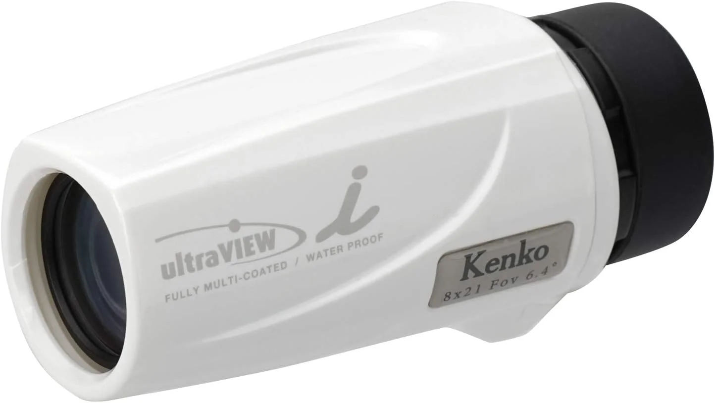 تک چشمی کنکو 230008 Ultra View I مدل 8x21FMC با کالیبر 8x21 میلی متر، کاملا ضد آب و با پوشش چند لایه سفید