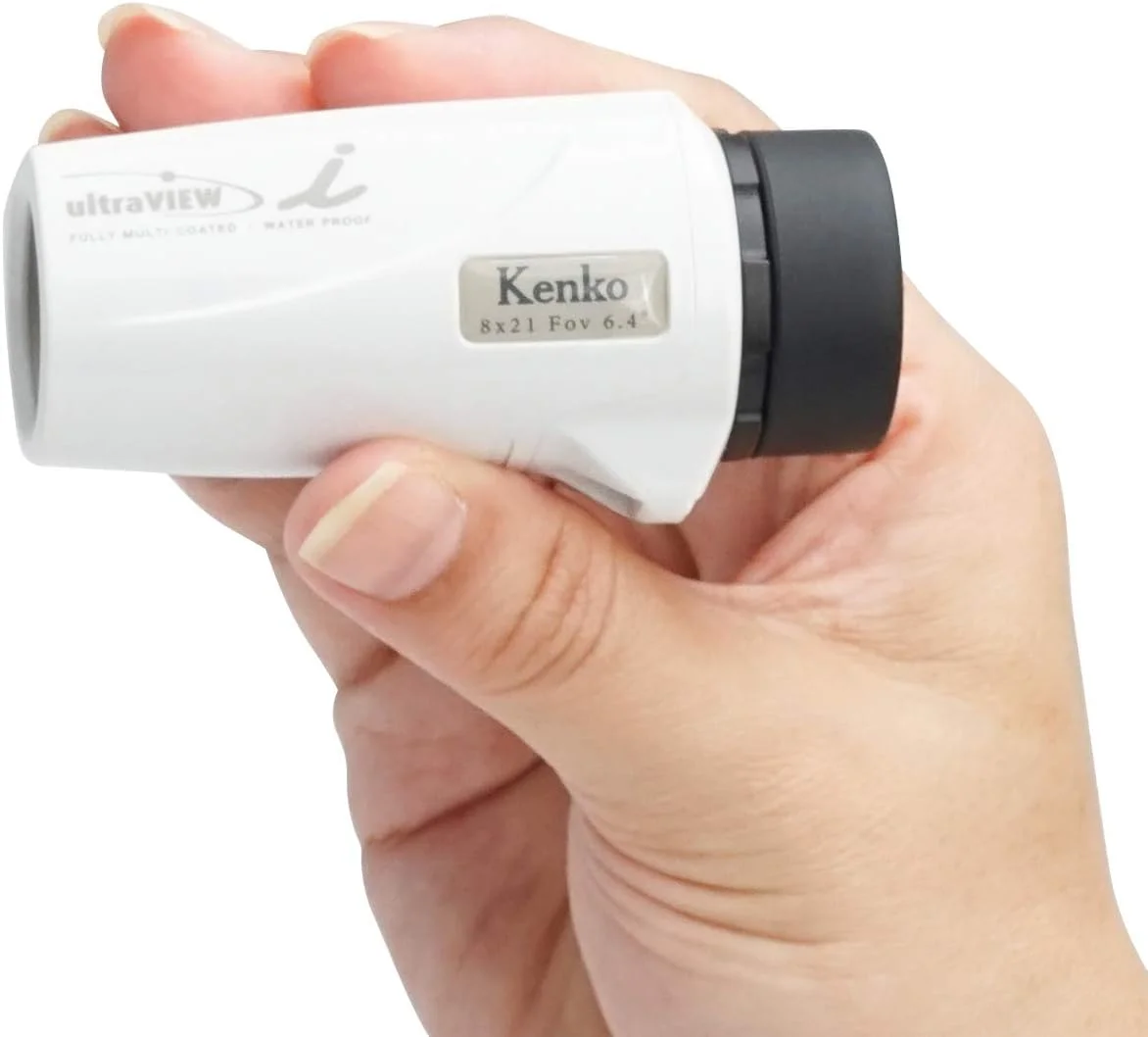 تک چشمی کنکو 230008 Ultra View I مدل 8x21FMC با کالیبر 8x21 میلی متر، کاملا ضد آب و با پوشش چند لایه سفید