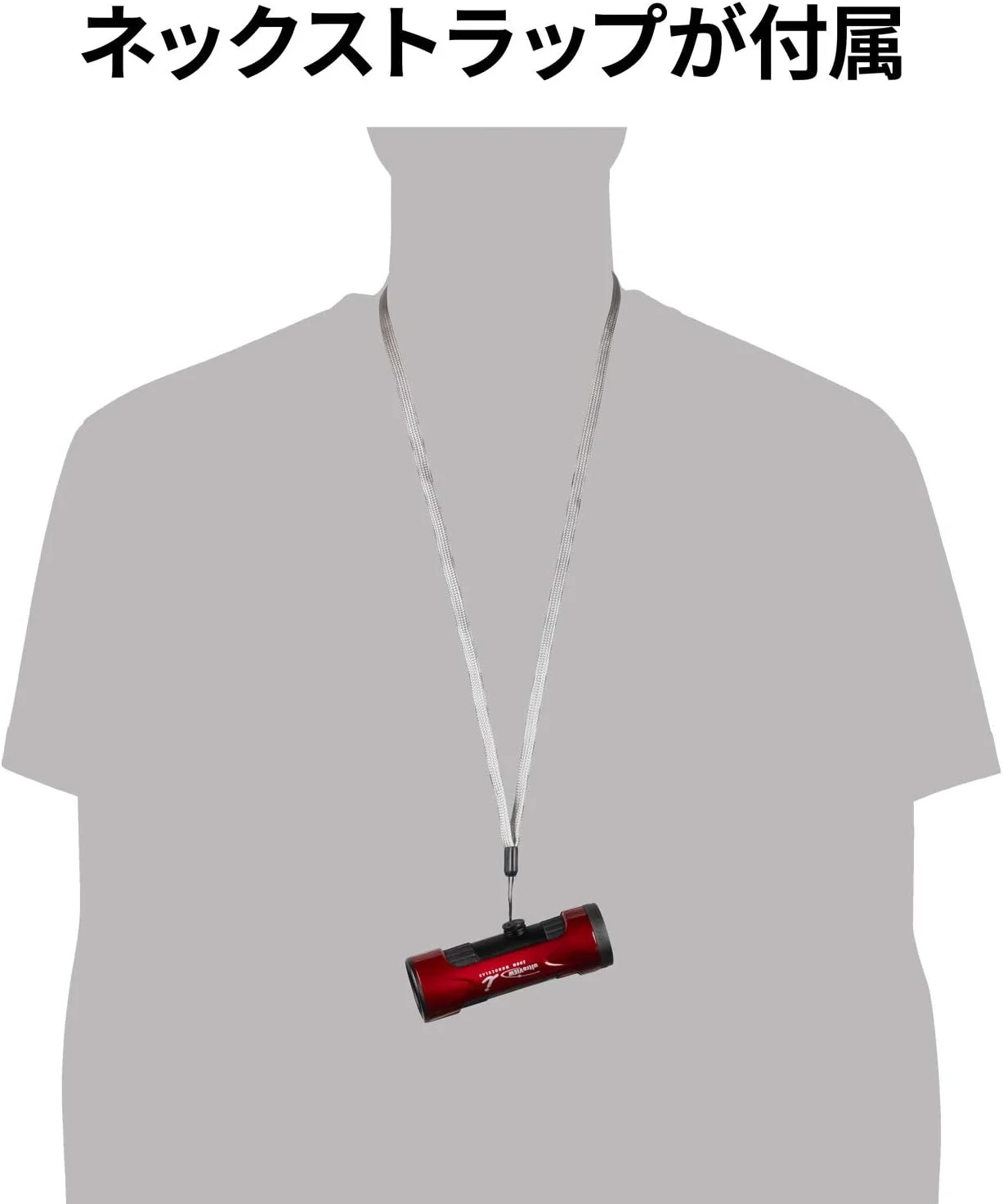 تک چشمی زوم Kenko 429075 Ultra View I با بزرگنمایی 15-50 برابر و قطر عدسی 21 میلی‌متر، قرمز