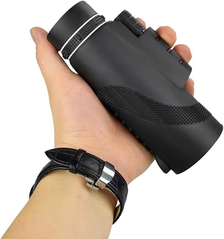 تک چشمی 40×60 قدرت بالا، تک چشمی با کیفیت و قابل حمل و جمع و جور برای تماشای پرندگان، شکار، کمپینگ، مسافرت و مسابقات ورزشی