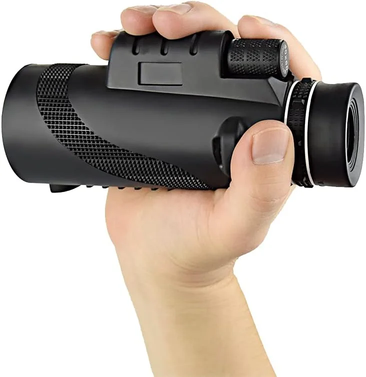 تک چشمی 40×60 قدرت بالا، تک چشمی با کیفیت و قابل حمل و جمع و جور برای تماشای پرندگان، شکار، کمپینگ، مسافرت و مسابقات ورزشی