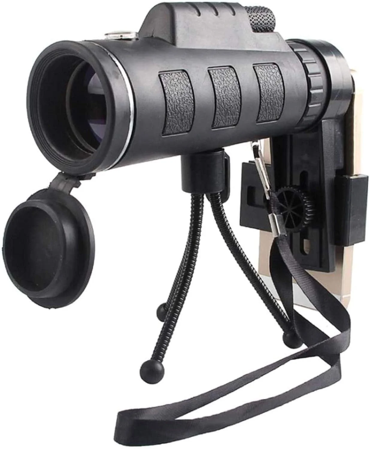 تلسکوپ تک چشمی پرقدرت، قدرت فوق العاده بالا 40X60، ضد آب برای کنسرت ها، فعالیت های فضای باز، دوربین شکاری