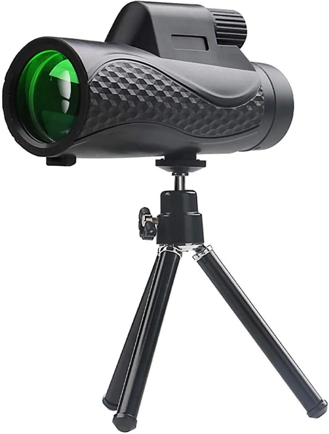 تلسکوپ تک چشمی قدرتمند برای بزرگسالان، 10X42، تک چشمی با کیفیت بالا برای تماشای پرندگان به همراه پایه
