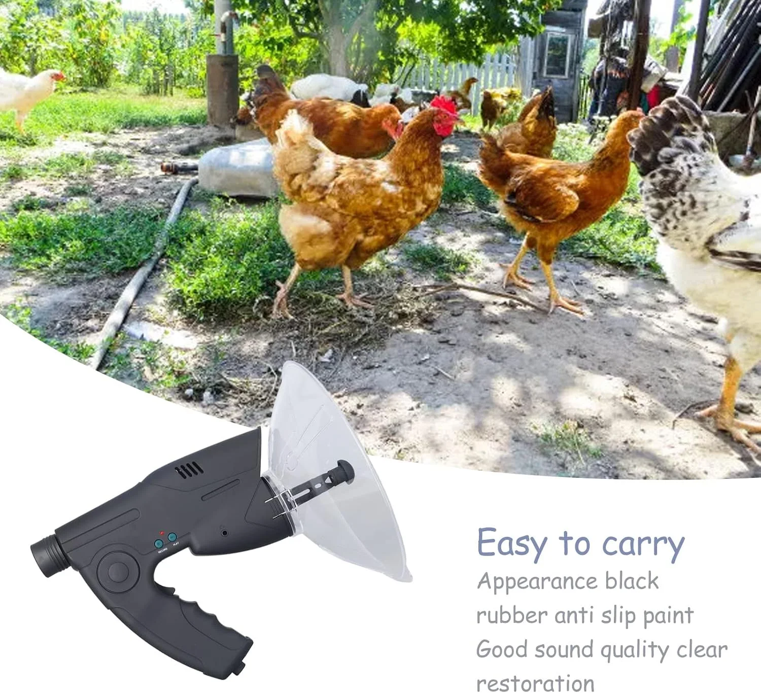 ابزار تماشای پرندگان Ejoyous، مصرف انرژی پایین پلاستیک مهندسی ABS، شناسایی و گوش دادن به پرنده شما از راه دور، تجهیزات تماشای پرندگان، هدیه ایده آل برای دوستداران پرندگان ابزار تماشای پرندگان Ejoyous، مصرف انرژی پایین پلاستیک مهندسی ABS، شناسایی و گوش دادن به پرنده شما از راه دور، تجهیزات تماشای پرندگان، هدیه ایده آل برای دوستداران پرندگان