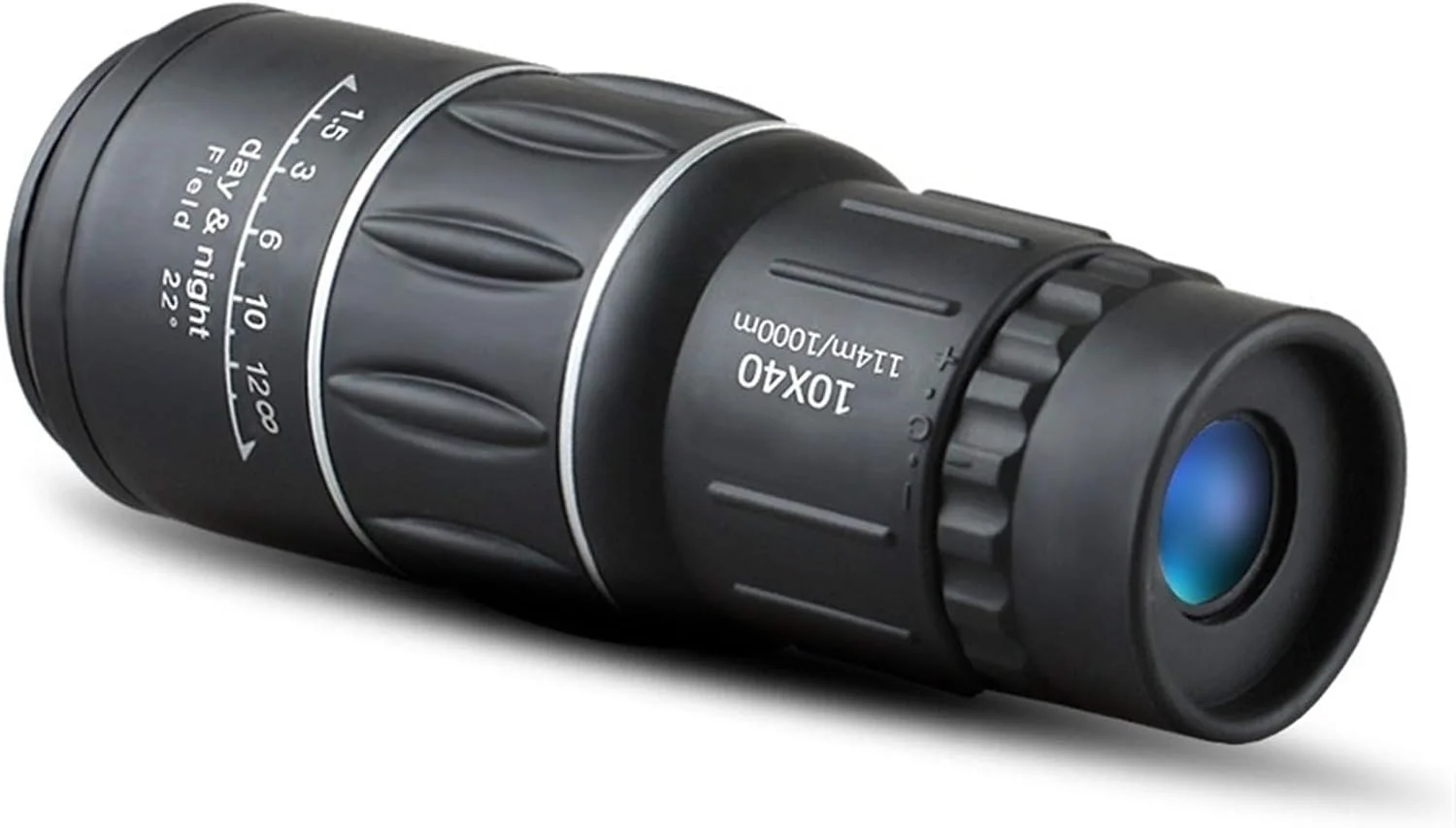 تلسکوپ تک چشمی قابل حمل 10x40، غیر دوچشمی، اندازه جیبی، مناسب تماشا، پرنده نگری، مسافرت در فضای باز و گشت و گذار