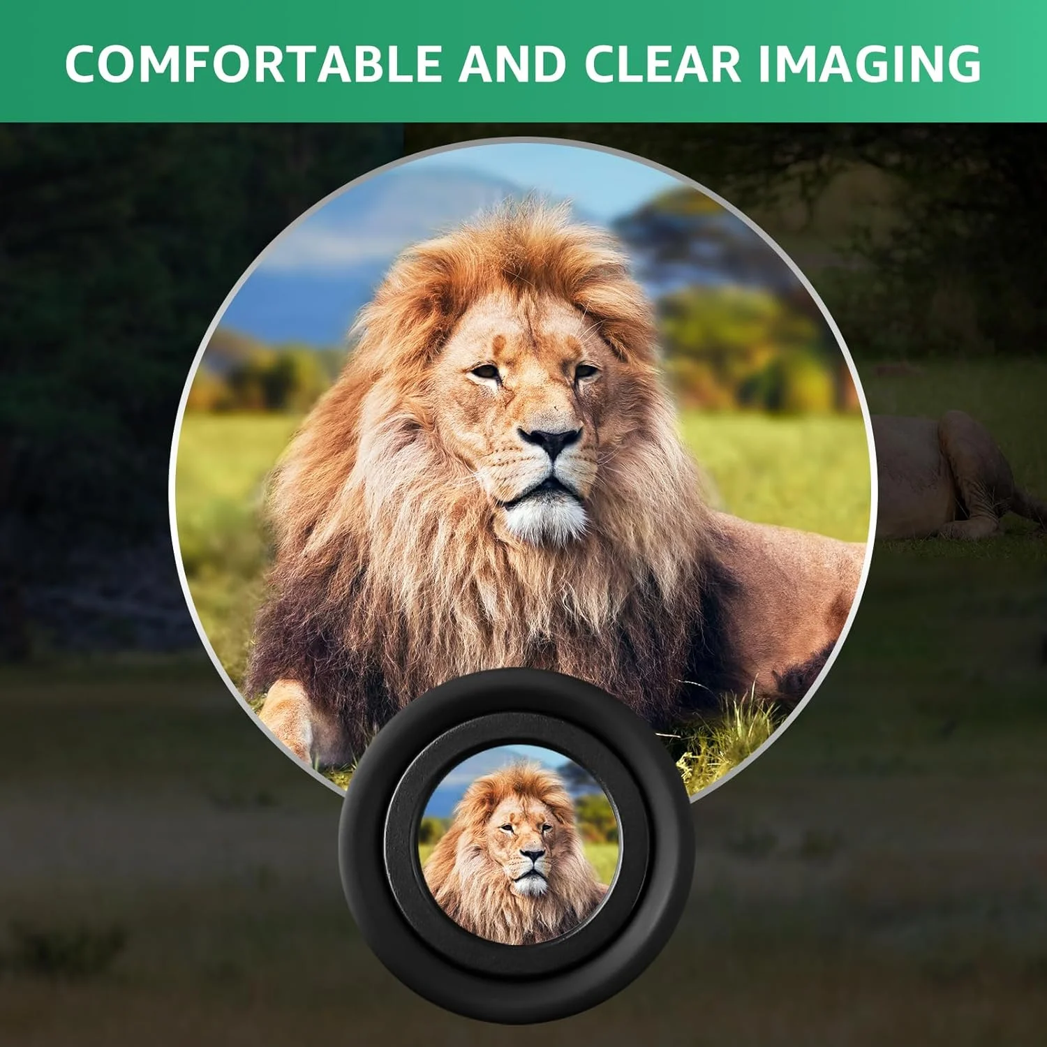 تک چشمی مینی 8x25 میلی‌متری برای بزرگسالان، دید واضح و قدرت بالا، فوکوس آسان، لنز چند لایه، BAK-4، چشمی ED 18 میلی‌متری، چشمی چرخشی، تلسکوپ تک چشمی جمع و جور با بند دستی برای تماشا پرندگان و شکار