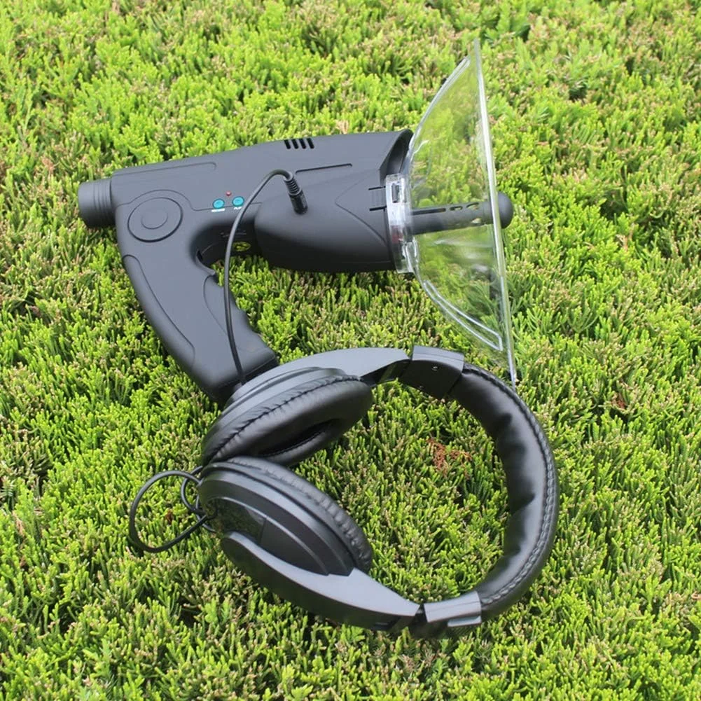 جمع کننده صدای حیات وحش، تک چشمی 8X گوش بیونیک طبیعت دستگاه شنیداری دوربرد مشاهده پرندگان تقویت کننده صدای فوق العاده گوش شنیداری بیونیک