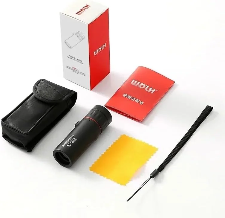 تلسکوپ تک چشمی فشرده و پرقدرت - بزرگنمایی 8 برابر، سبک و قابل حمل برای پیاده روی، تماشای پرندگان، ستاره نگری و هدایای کاوش در فضای باز