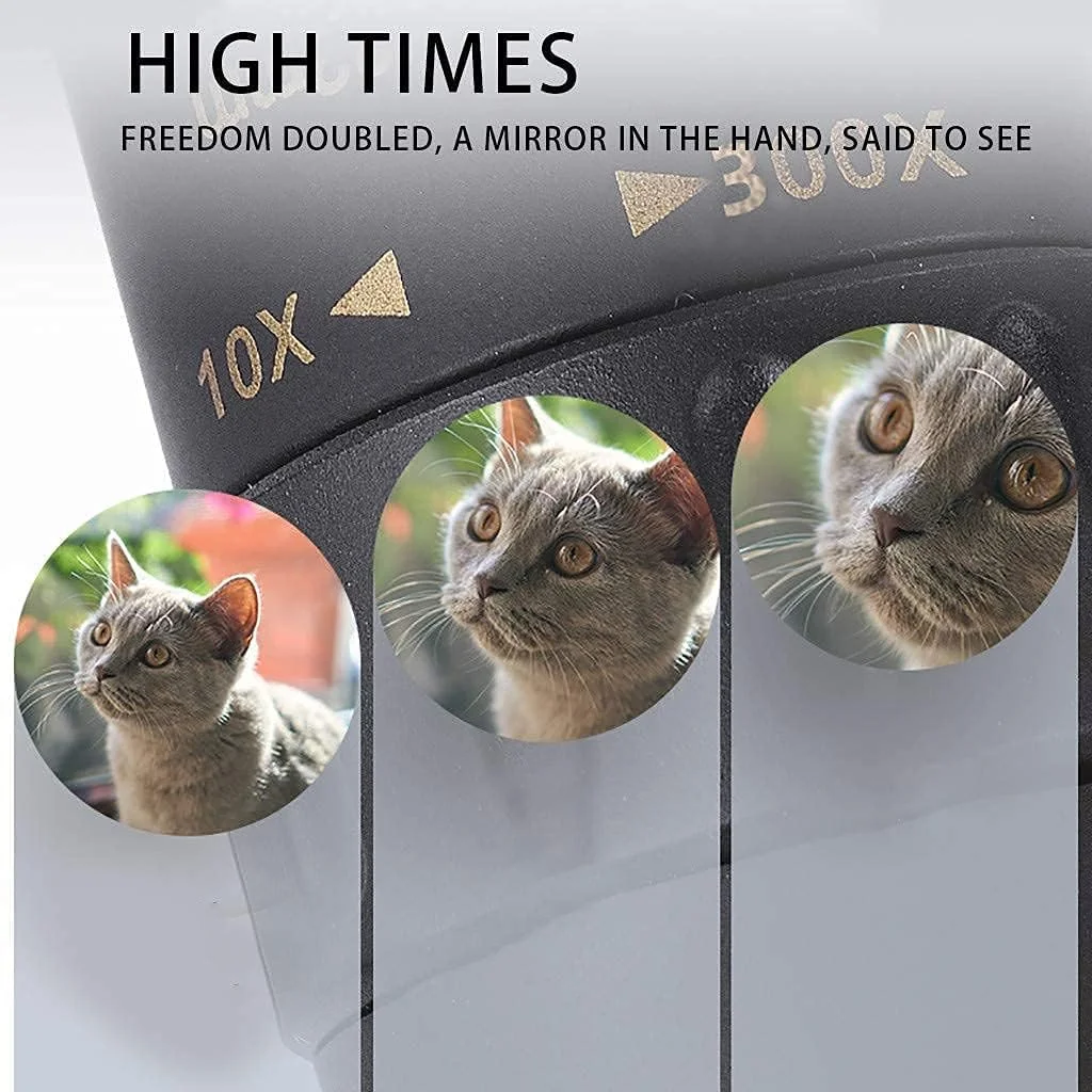 تلسکوپ تک چشمی قابل حمل برای گوشی هوشمند 4k 10-300x40mm زوم سوپر تله فوتو قدرتمند فوق العاده شفاف برای بزرگسالان/کودکان، مسافرت ساحلی، کمپینگ