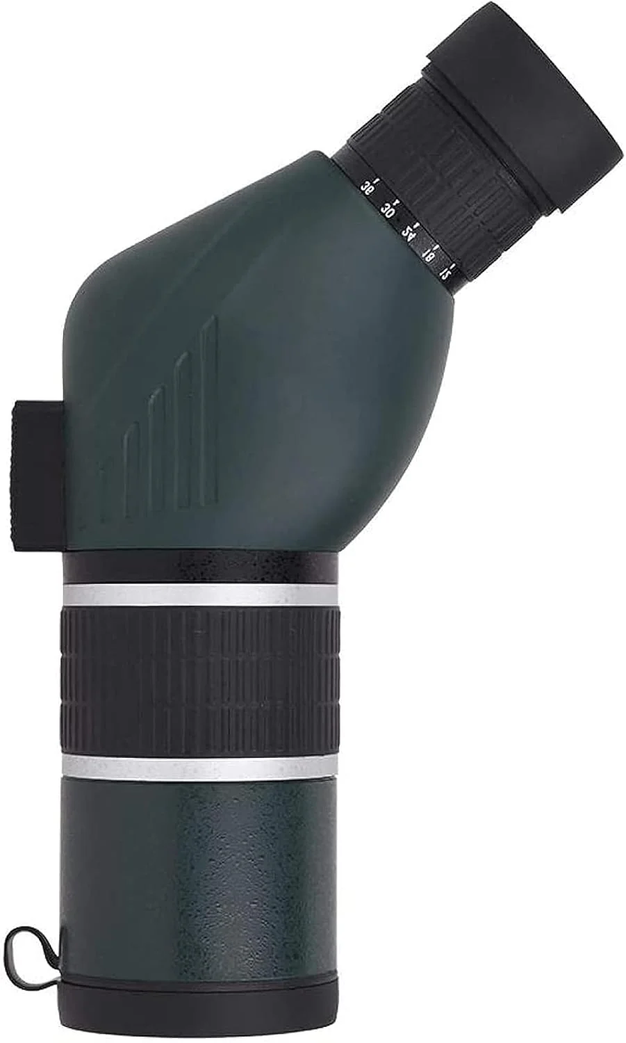 تلسکوپ تک چشمی 50 میلی‌متری زاویه‌دار با بزرگنمایی 12-36X مناسب فعالیت‌های فضای باز، تماشای پرندگان، کودکان و بزرگسالان