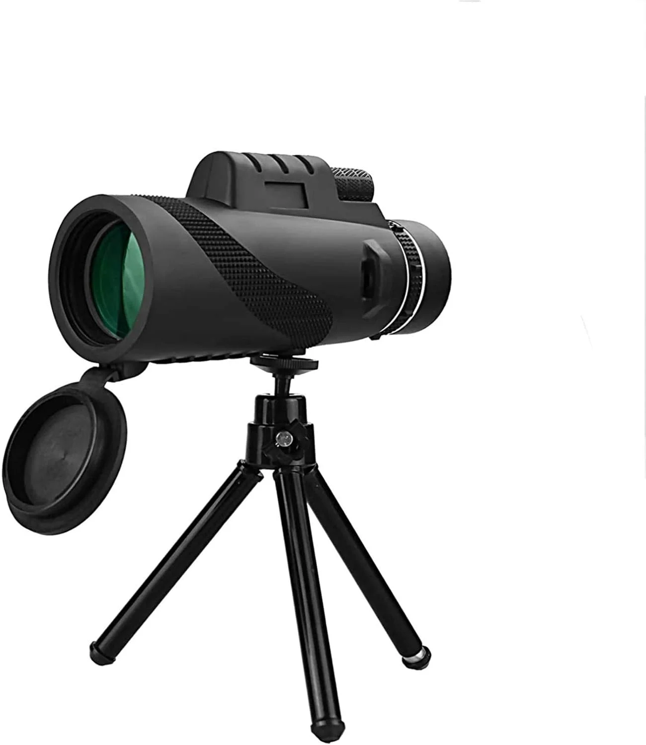 تلسکوپ تک چشمی 40×60 BAK-4 HD با قدرت بالا به همراه هولدر و سه پایه، زوم ضد آب، دید در شب با نور کم، مناسب برای تماشای پرندگان