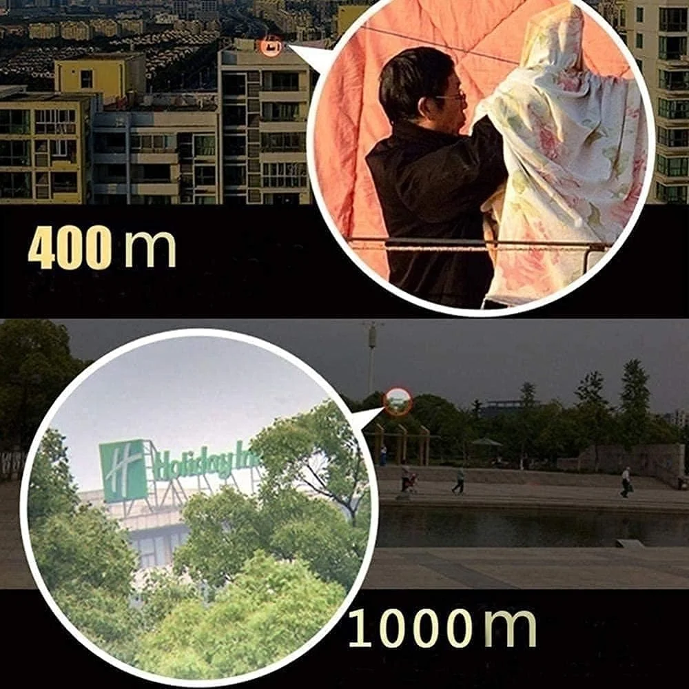 تلسکوپ تک چشمی 40x60 با کیفیت بالا، قابلیت عکس و فیلمبرداری در نور کم، چشمی بزرگ، مینی قابل حمل و ضد آب