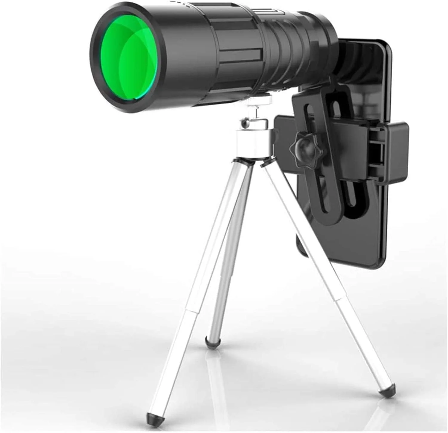 تلسکوپ تک چشمی قدرتمند 10x40، تلسکوپ تک چشمی قابل حمل و جمع و جور با دید در شب و سه پایه، چشمی بزرگ 18 میلی متری، منشور BAK4، لنز FMC تلسکوپ تک چشمی قدرتمند 10x40، تلسکوپ تک چشمی قابل حمل و جمع و جور با دید در شب و سه پایه، چشمی بزرگ 18 میلی متری، منشور BAK4، لنز FMC